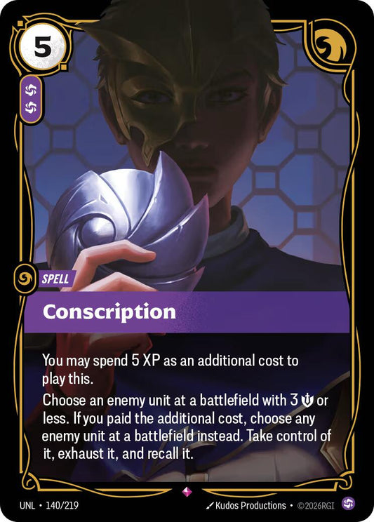 Conscription [UNL - 140/219]