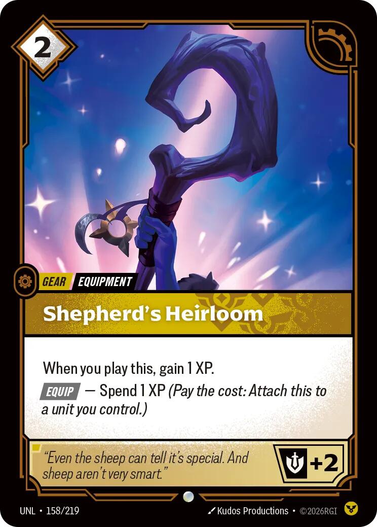 Shepherd's Heirloom [UNL - 158/219]