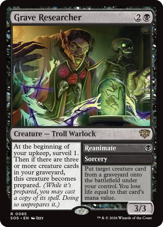 Grave Researcher [SOS - 85]