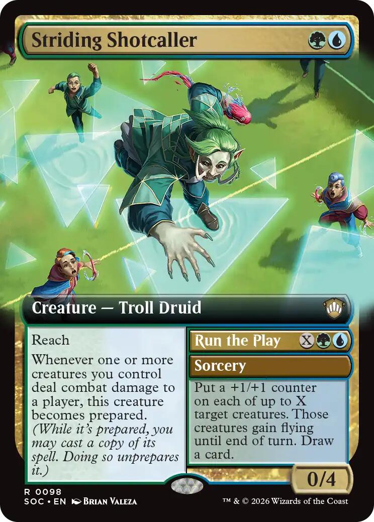 Striding Shotcaller (Extended Art)