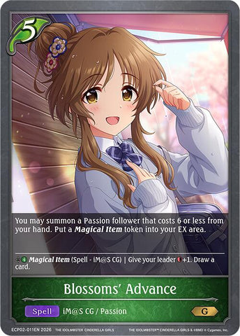 Blossoms' Advance (ECP02-011EN) [THE IDOLM@STER CINDERELLA GIRLS]