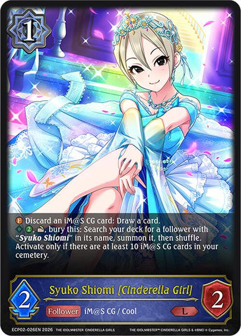 Syuko Shiomi [Cinderella Girl] (ECP02-026EN) [THE IDOLM@STER CINDERELLA GIRLS]
