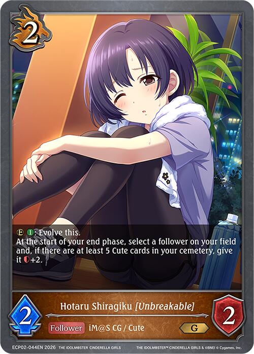 Hotaru Shiragiku [Unbreakable] (ECP02-044EN) [THE IDOLM@STER CINDERELLA GIRLS]
