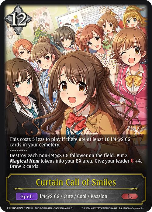 Curtain Call of Smiles (ECP02-072EN) [THE IDOLM@STER CINDERELLA GIRLS]