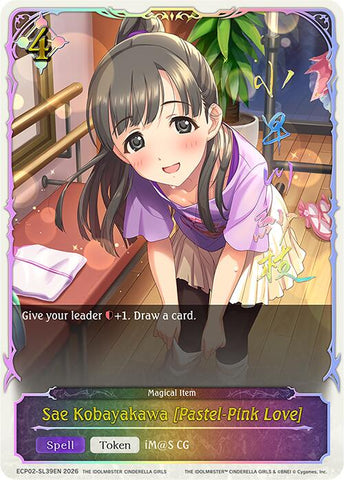 Sae Kobayakawa [Pastel-Pink Love] (ECP02-SL39EN) [THE IDOLM@STER CINDERELLA GIRLS]
