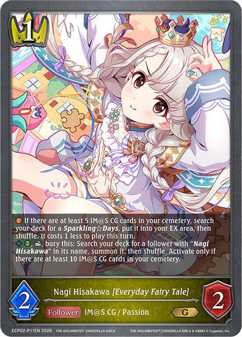Nagi Hisakawa [Everyday Fairy Tale] - P11EN (Foil) (ECP02-P11EN) [THE IDOLM@STER CINDERELLA GIRLS]