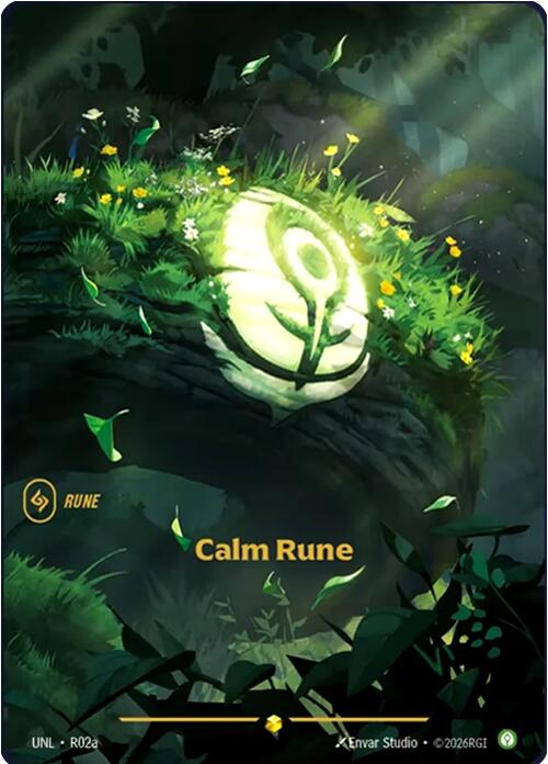 Calm Rune (R02a) [UNL - R02a]