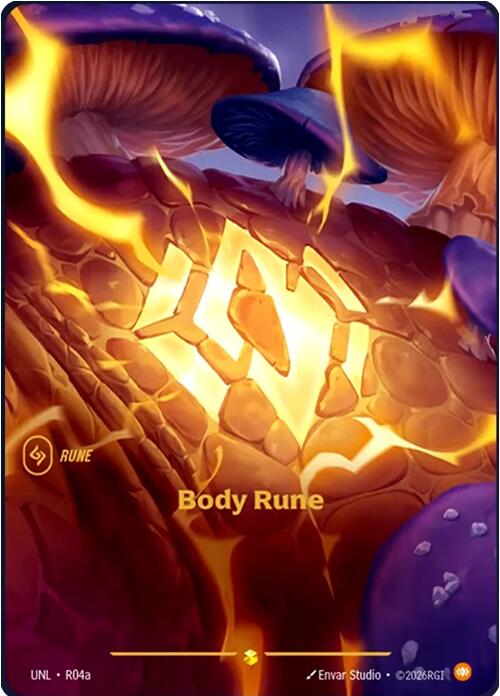 Body Rune (R04a) [UNL - R04a]