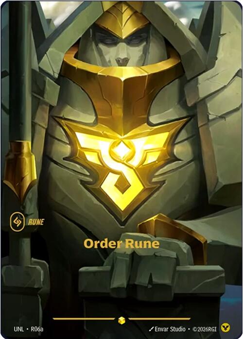 Order Rune (R06a) [UNL - R06a]
