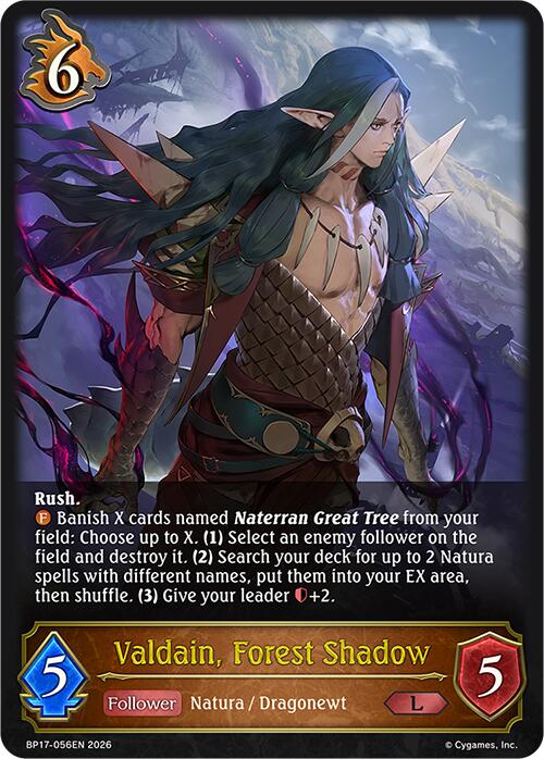 Valdain, Forest Shadow (BP17-056EN) [Convergent Destinies]