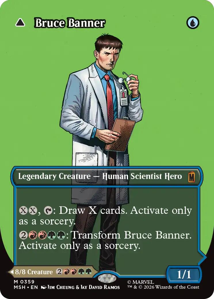 (Preorder) Bruce Banner (Borderless) (0359) [MSH - 359]