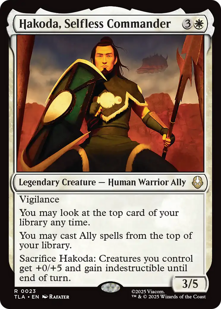Hakoda, Selfless Commander [TLA - 23]