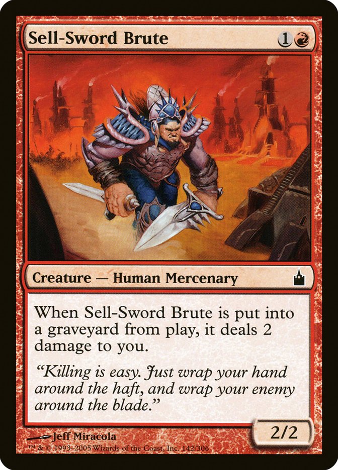 Sell-Sword Brute [RAV - 142]