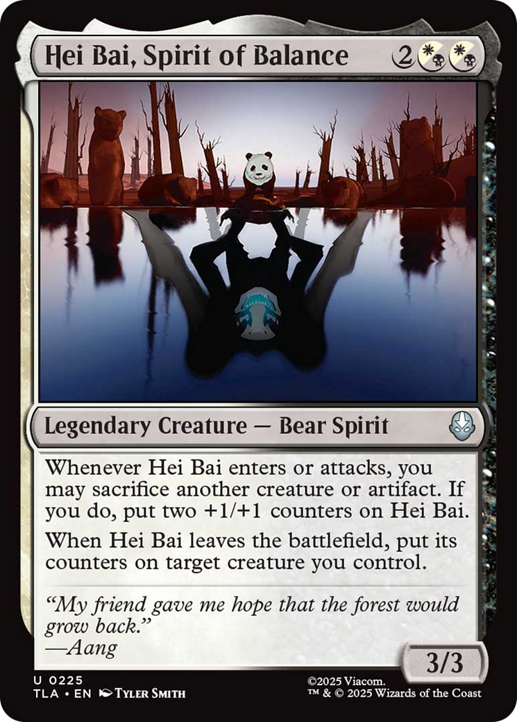 Hei Bai, Spirit of Balance [TLA - 225]