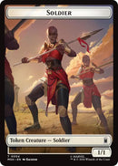 Soldier // Clue Double-Sided Token