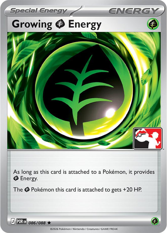 Growing Grass Energy (086/088) [Prize Pack Series Nine]