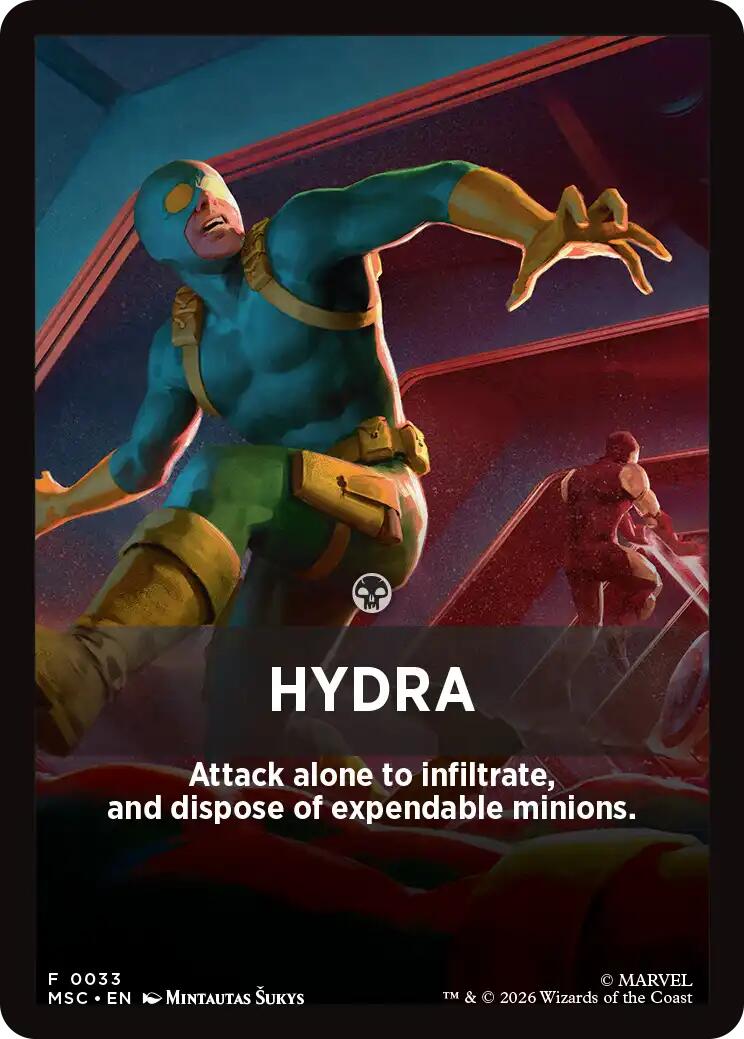 Hydra Theme Card [Marvel Super Heroes Commander]
