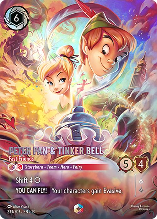 Peter Pan & Tinker Bell - Fast Friends (Enchanted) (233/204) [Attack of the Vine!]