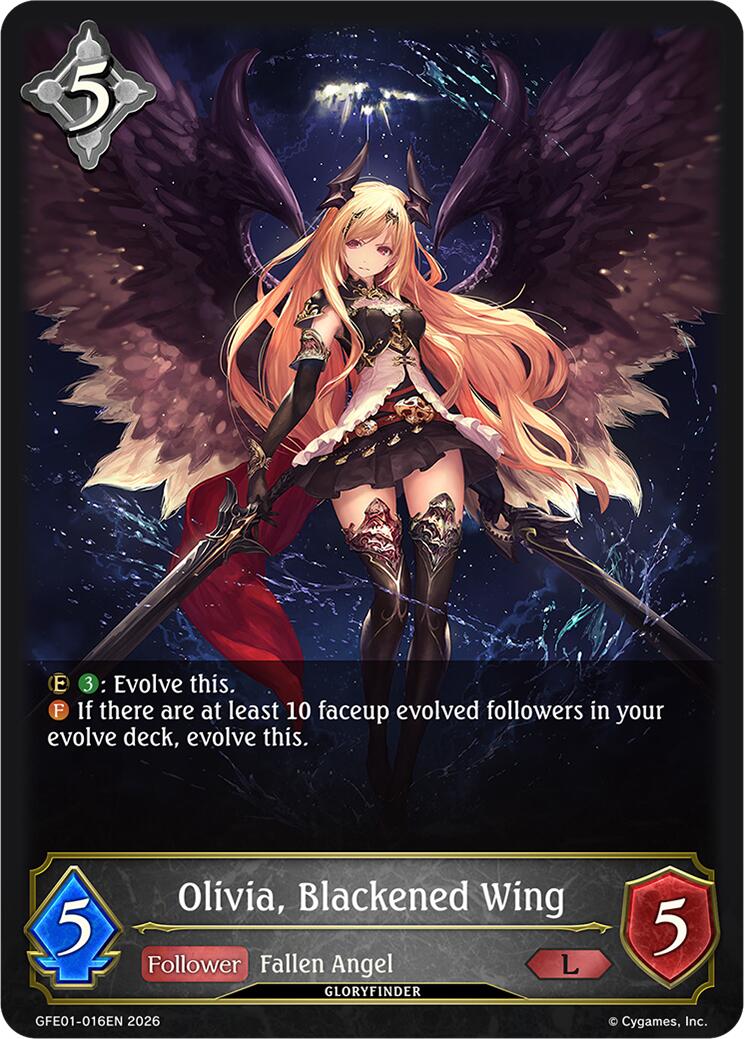 Olivia, Blackened Wing (GFE01-016EN) [Gloryfinder Events]