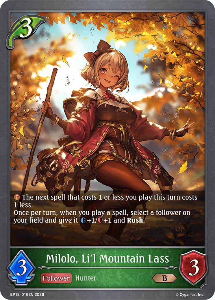 Milolo, Li'l Mountain Lass (BP18-016EN) [Neometropolis]
