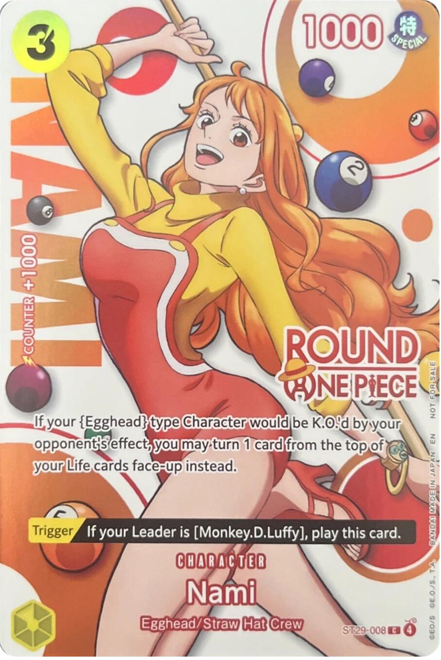 Nami (Round 1 Promo) [One Piece Promotion Cards]
