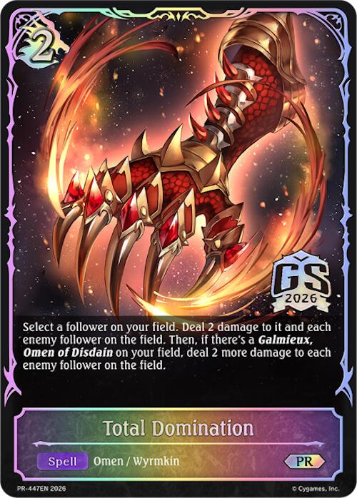 Total Domination (PR-447EN) [Promotional Cards]