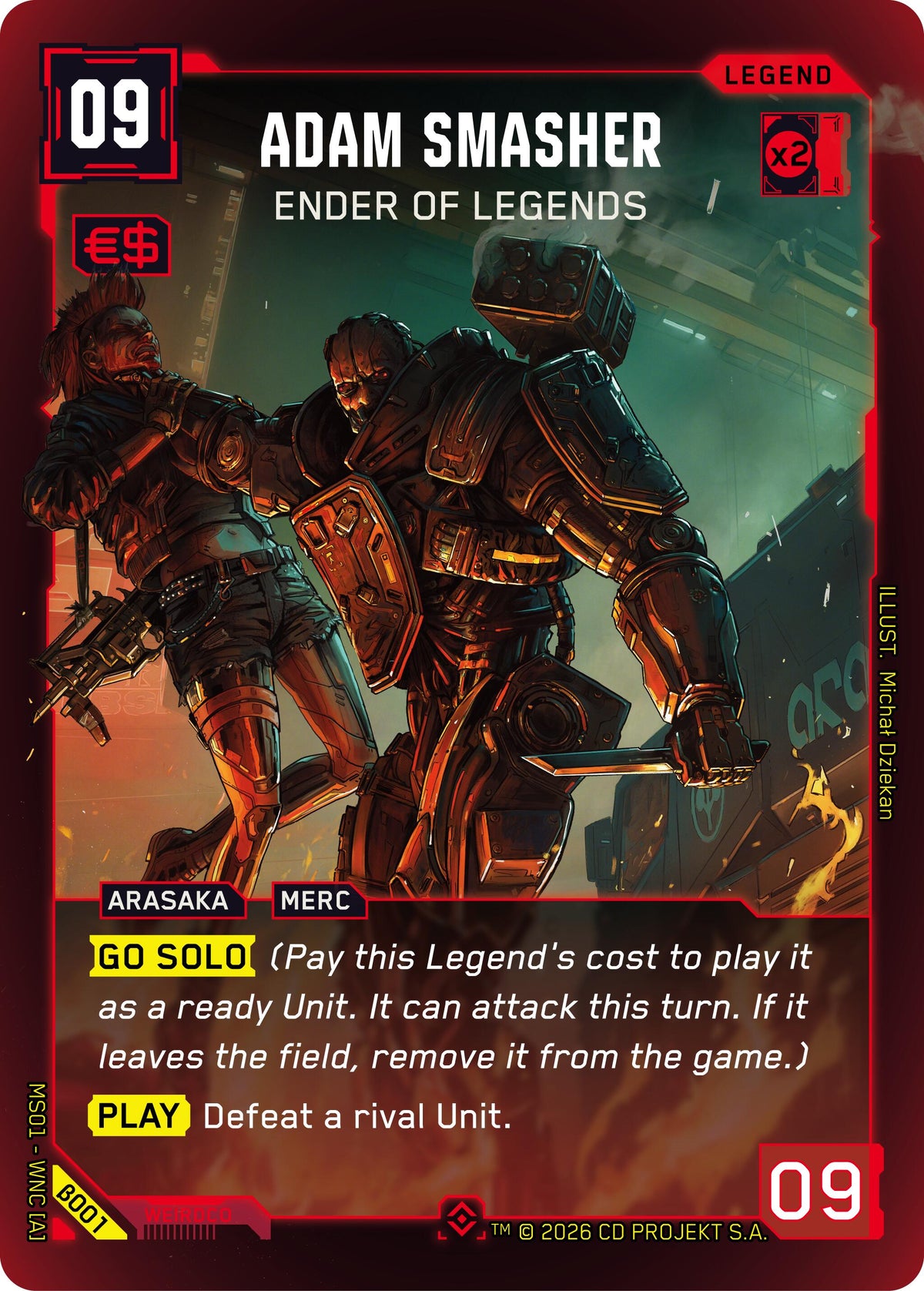 Adam Smasher - Ender of Legends (Epic)