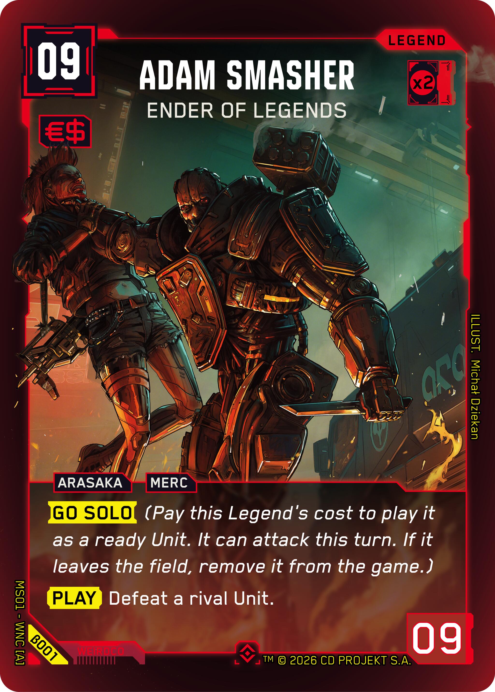 Adam Smasher - Ender of Legends (Epic)