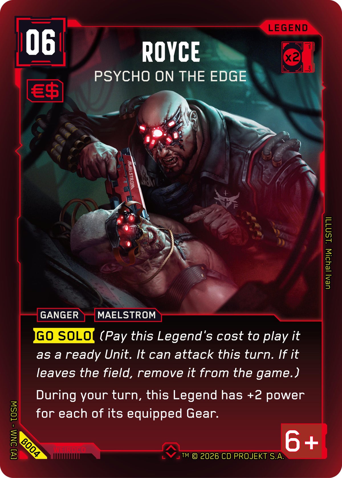 Royce - Psycho on the Edge (Rare)