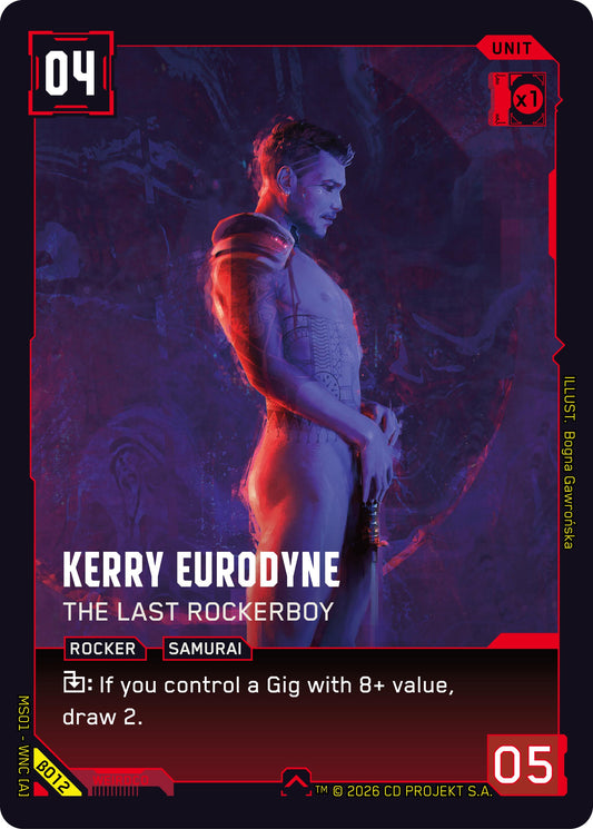 Kerry Eurodyne - The Last Rockerboy