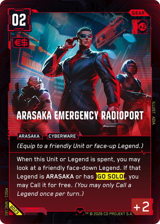 Arasaka Emergency Radioport