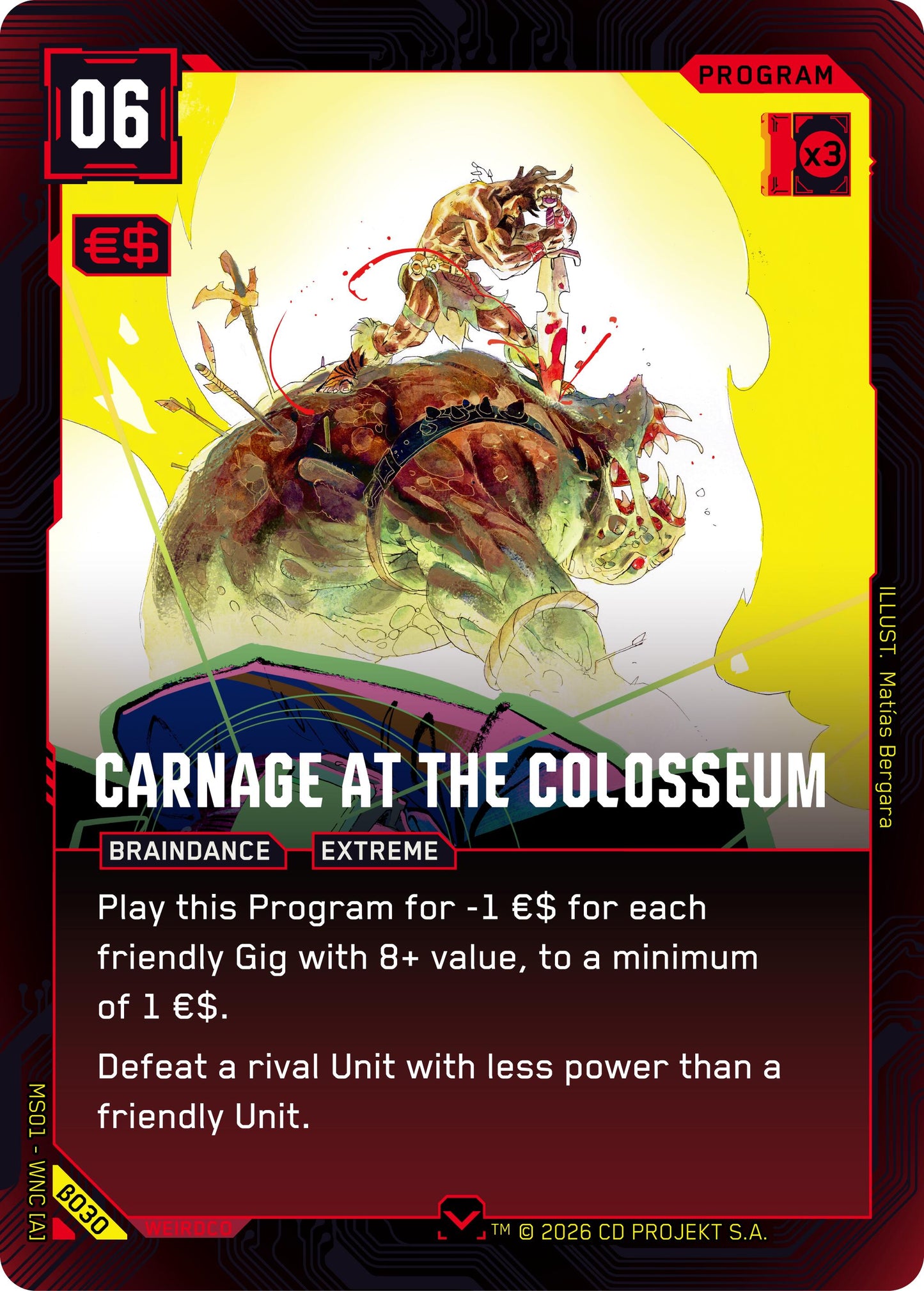 Carnage at the Colosseum