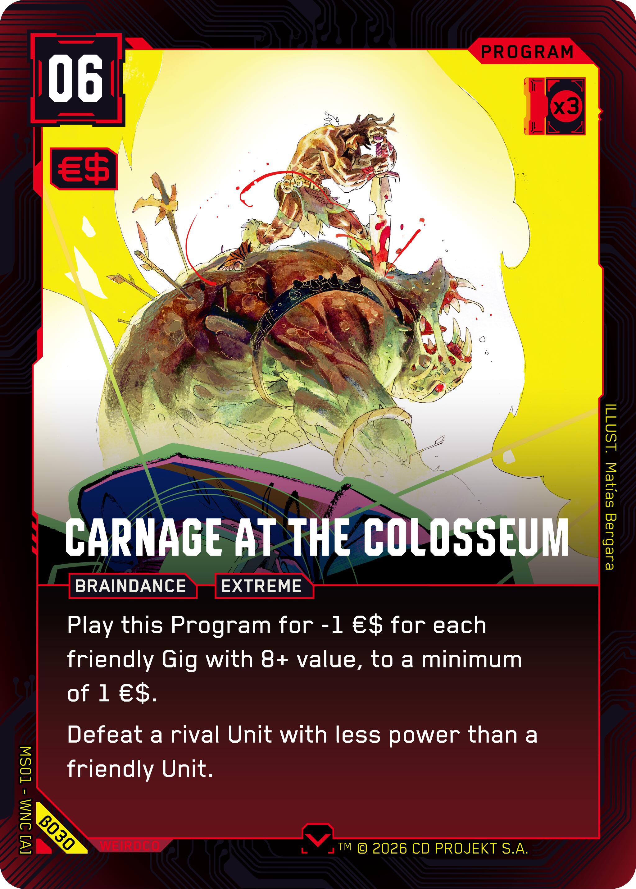 Carnage at the Colosseum