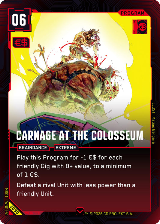 Carnage at the Colosseum