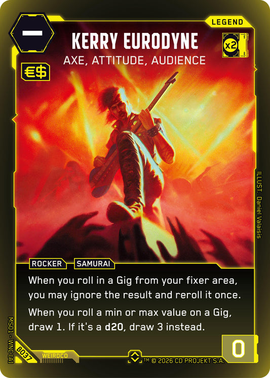 Kerry Eurodyne - Axe, Attitude, Audience (Rare)