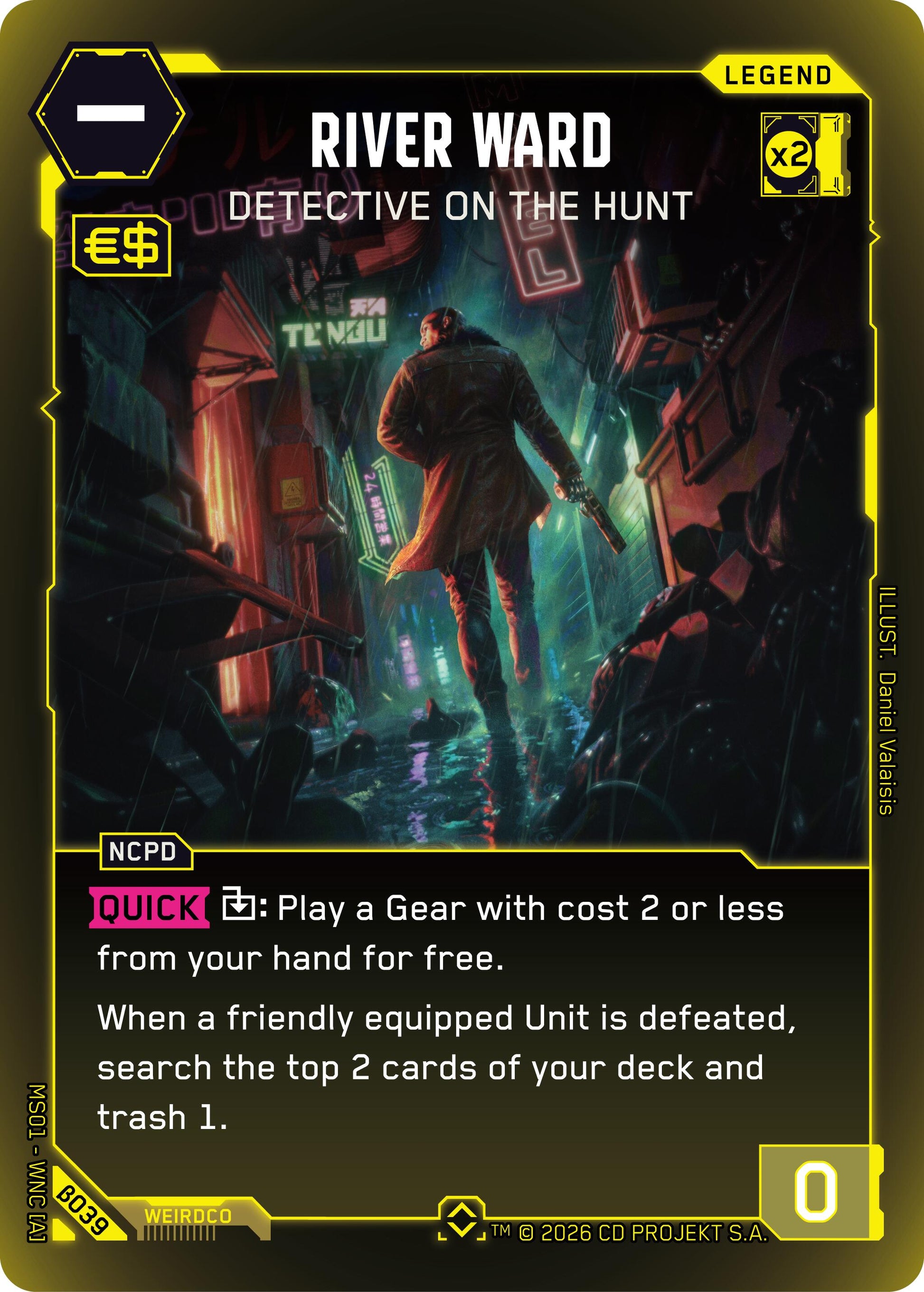 River Ward - Detective on the Hunt (Rare)