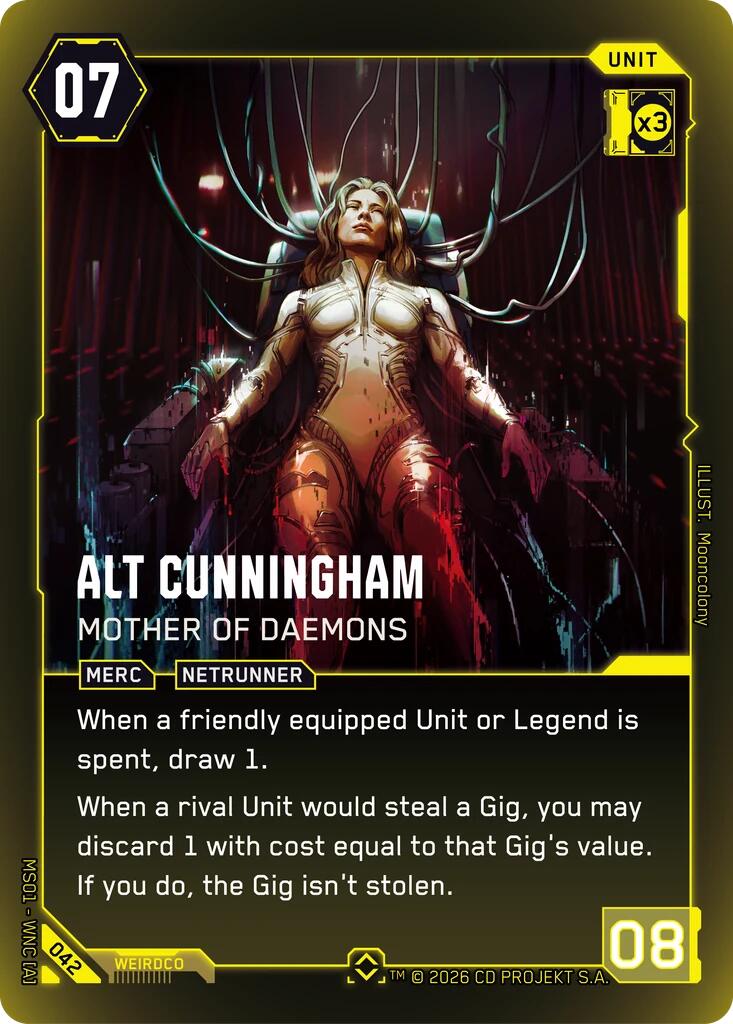 Alt Cunningham - Mother of Daemons (Rare)