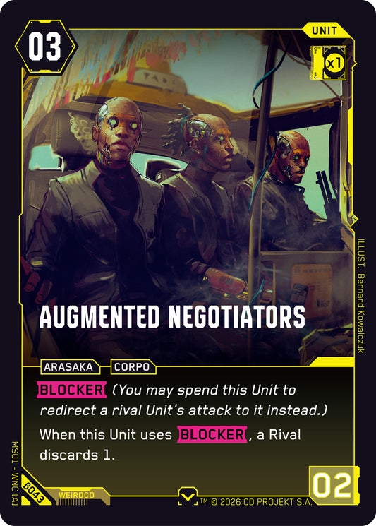 Augmented Negotiators