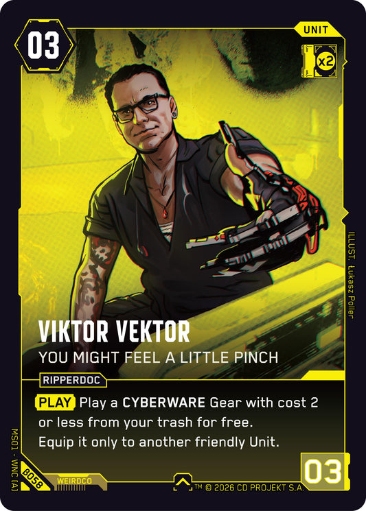 Viktor Vektor - You Might Feel a Little Pinch