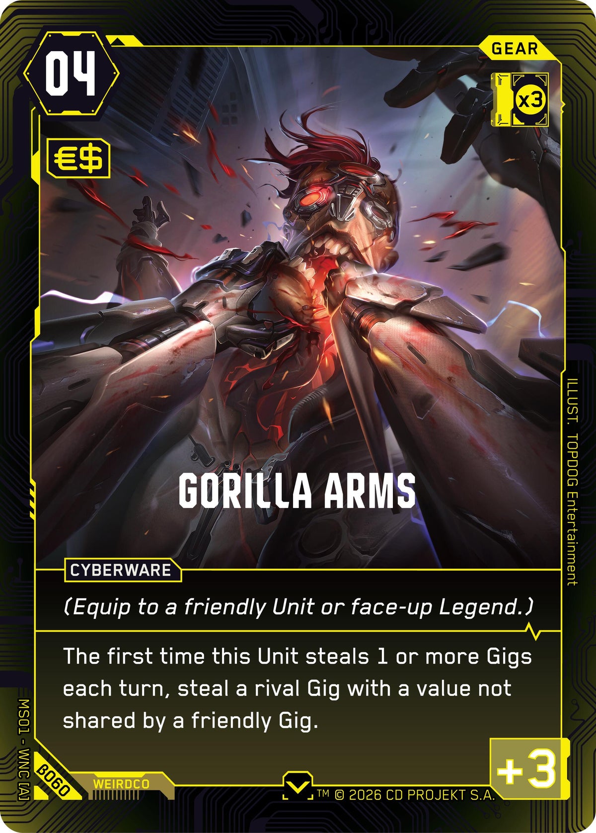 Gorilla Arms