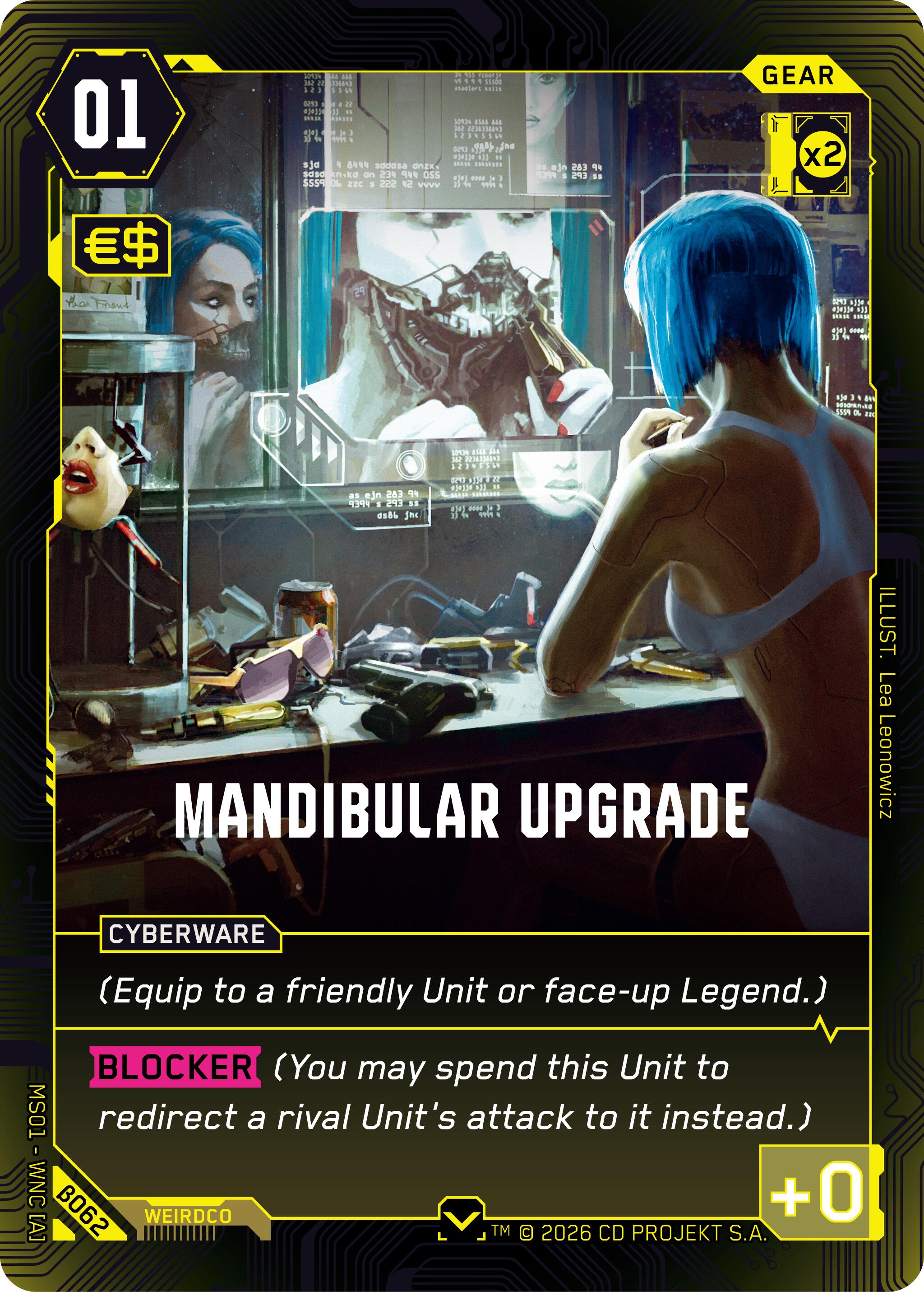 Mandibular Upgrade