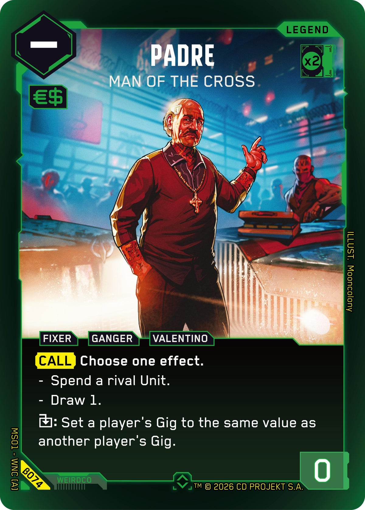 Padre - Man of the Cross (Rare)