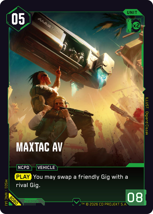 MaxTac AV