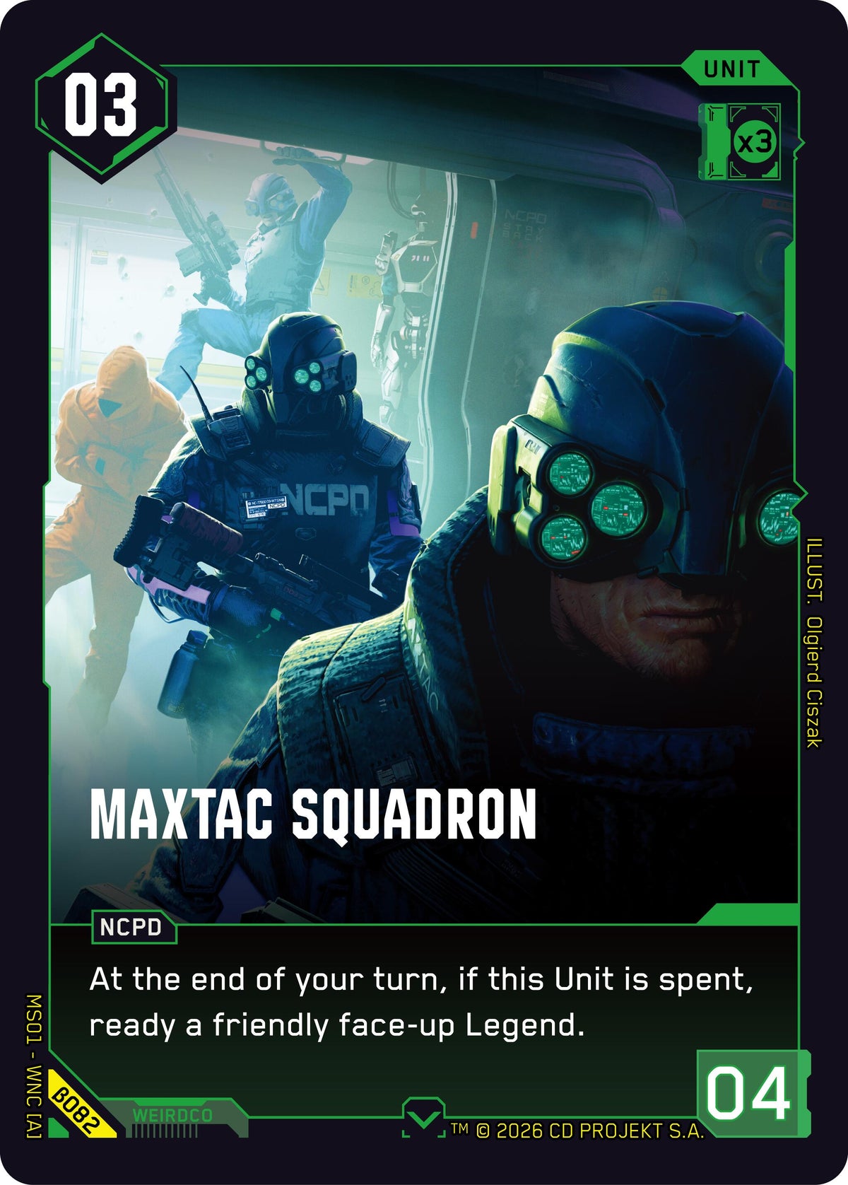 MaxTac Squadron