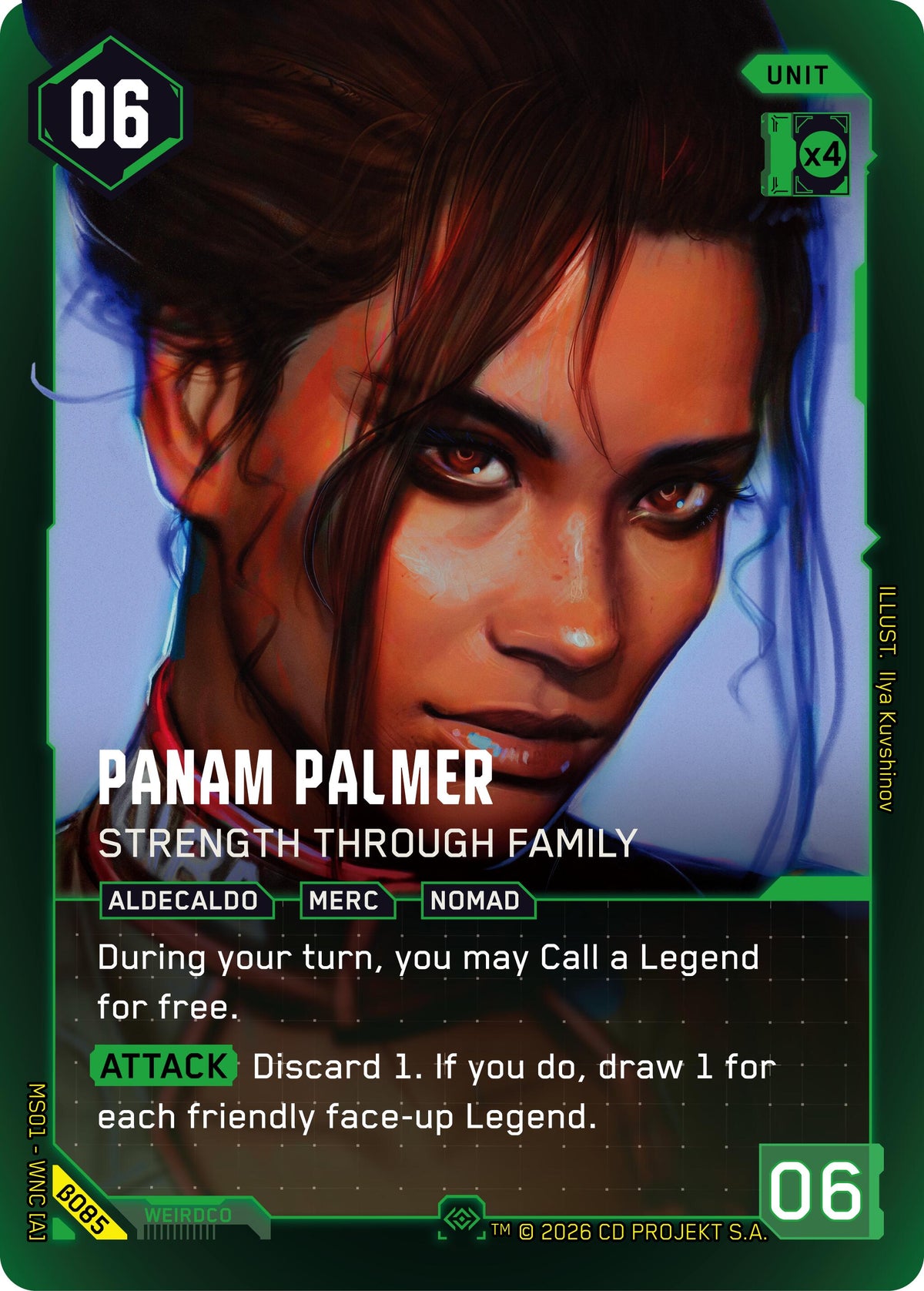 Panam Palmer - Strength Through Family (Secret)