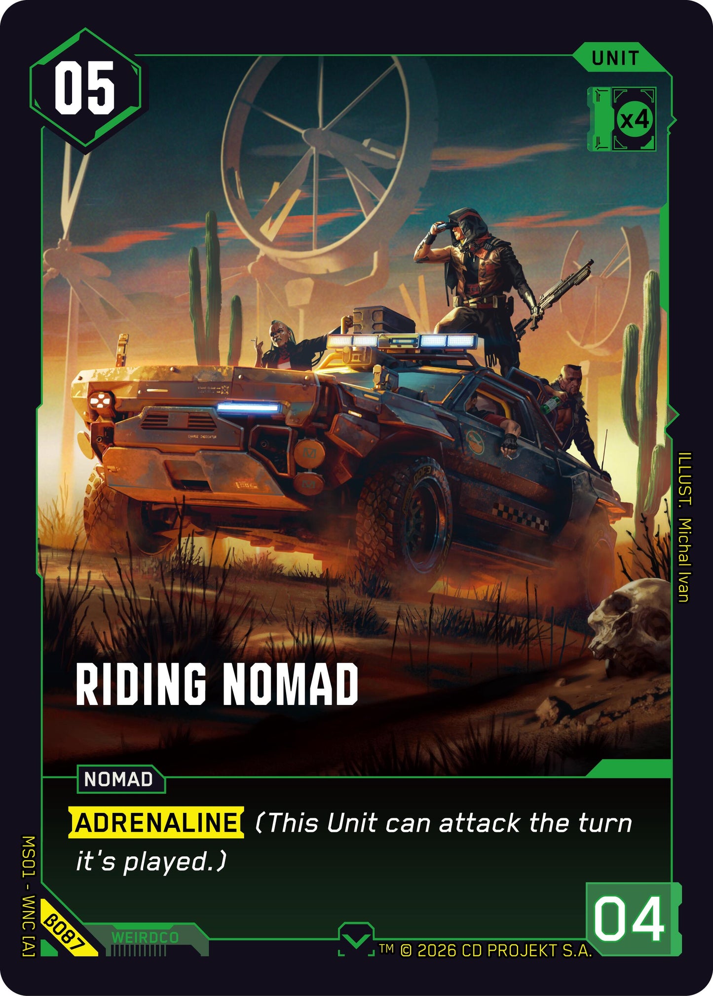 Riding Nomad