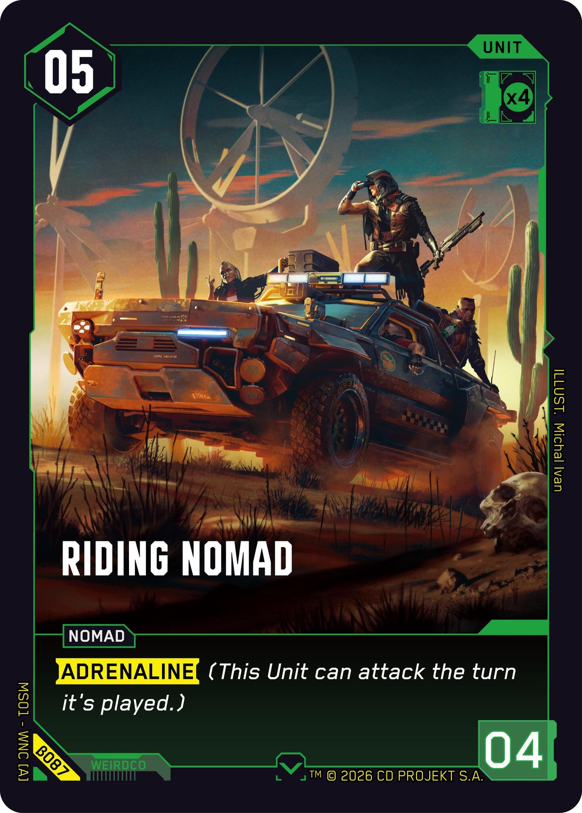 Riding Nomad