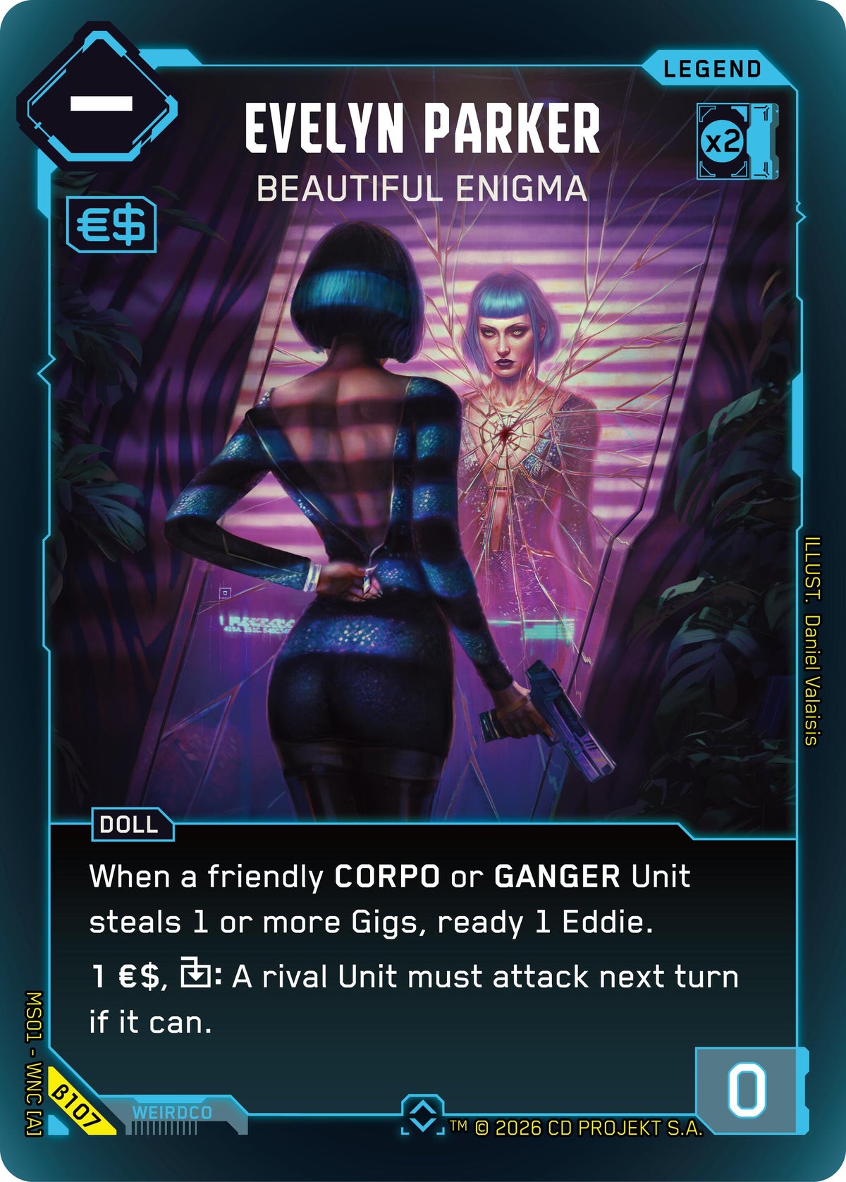Evelyn Parker - Beautiful Enigma (Rare)
