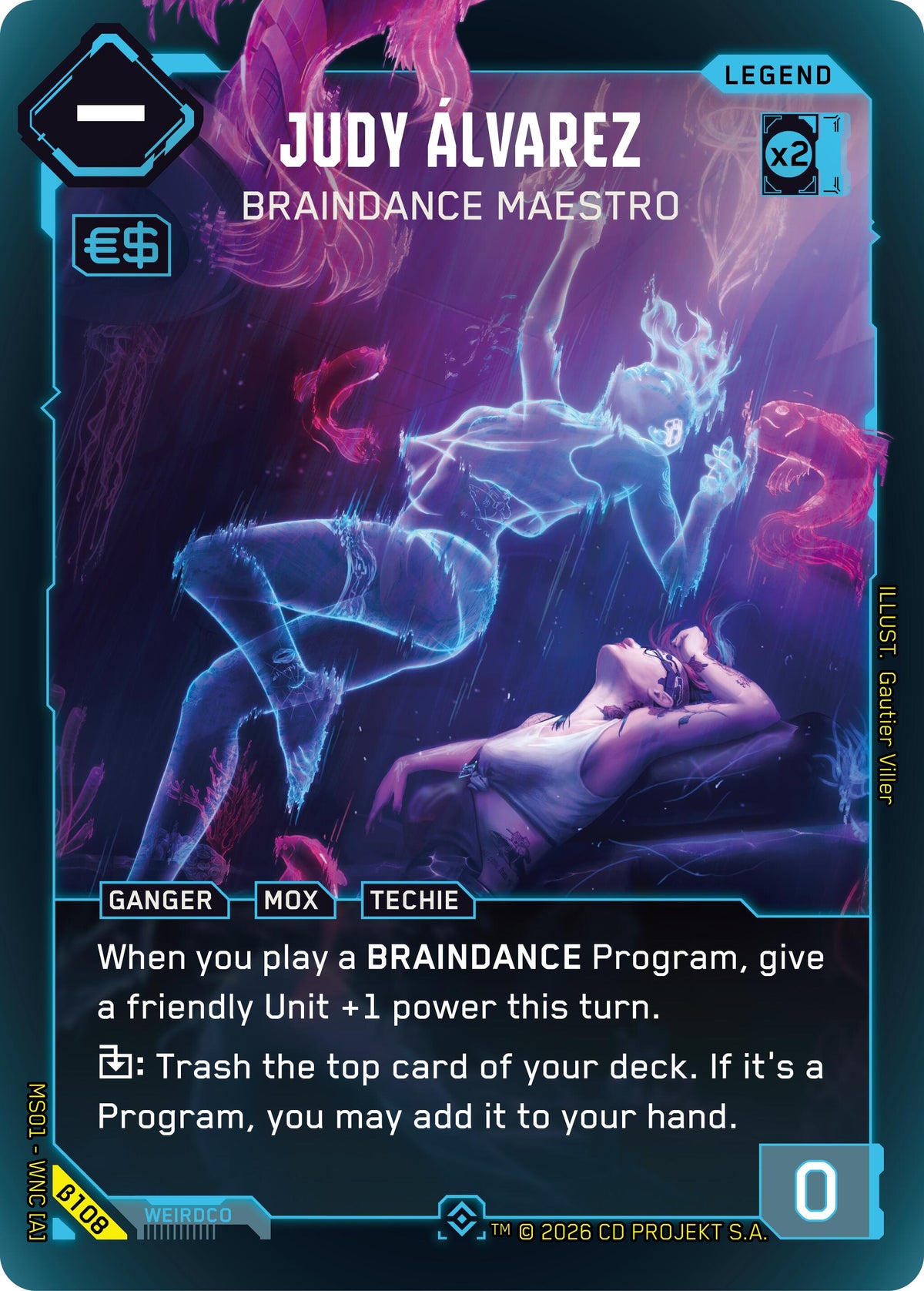 Judy Alvarez - Braindance Maestro (Epic)