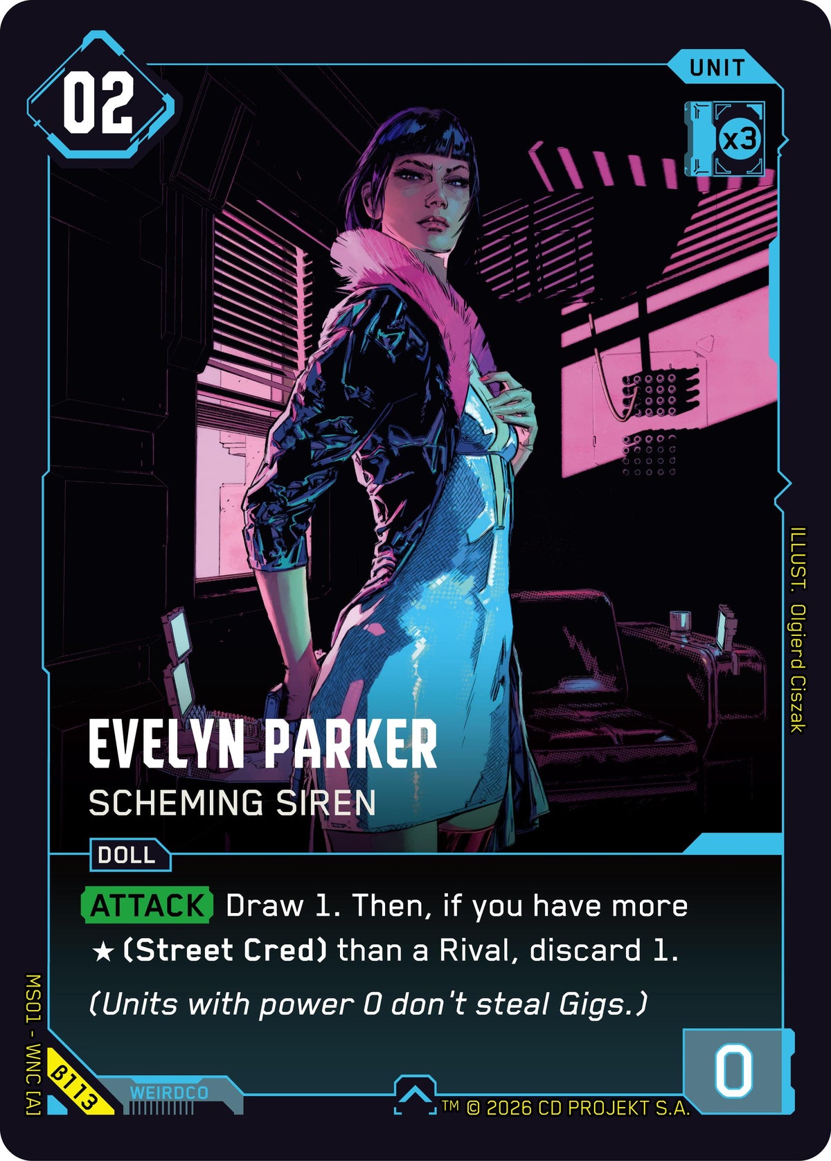 Evelyn Parker - Scheming Siren